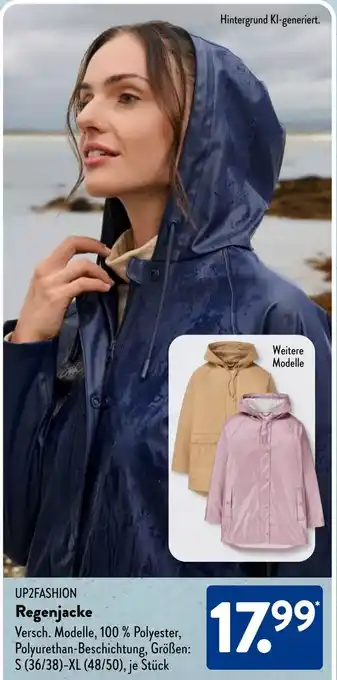 Aldi Süd UP2FASHION Regenjacke Angebot
