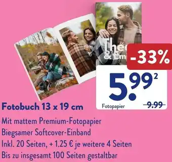 Aldi Süd Fotobuch 13 x 19 cm Angebot