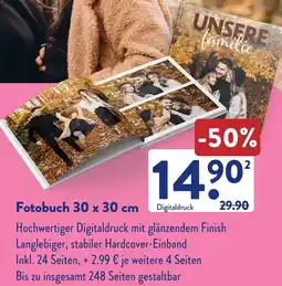 Aldi Süd Fotobuch 30 x 30 cm Angebot