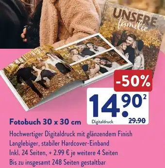 Aldi Süd Fotobuch 30 x 30 cm Angebot