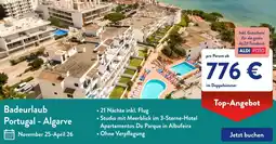 Aldi Süd Badeurlaub Portugal Algarve Angebot