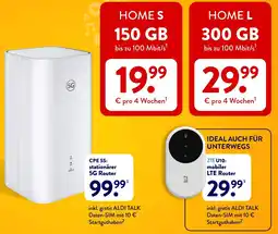 Aldi Süd CPE 5S: stationärer 5G Router Angebot