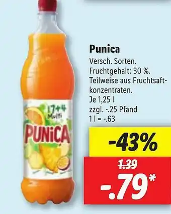 Lidl Punica Angebot