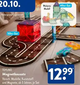 Aldi Süd TOYLINO Magnetbausatz Angebot