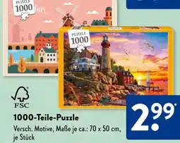 Aldi Süd 1000-Teile-Puzzle Angebot