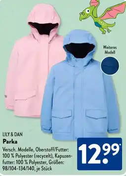 Aldi Süd LILY & DAN Parka Angebot
