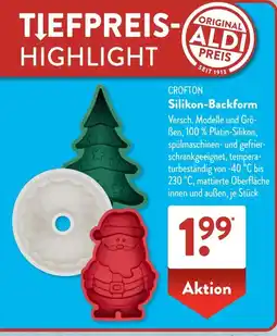 Aldi Süd CROFTON Silikon-Backform Angebot