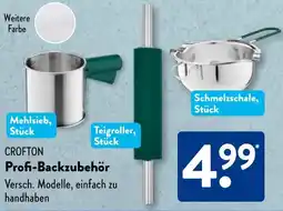 Aldi Süd CROFTON Profi-Backzubehör Angebot
