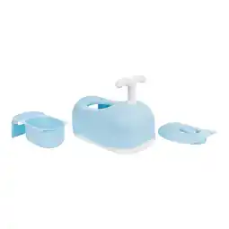 Netto Marken-Discount Kikkaboo Töpfchen Wal, Behälter abnehmbar, Deckel, rutschfeste Basis, Spielgriff blau Angebot
