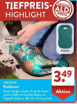 Aldi Süd GARDENLINE Kniekissen Angebot