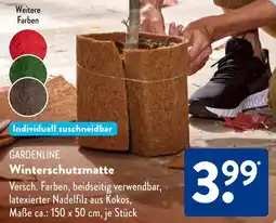 Aldi Süd GARDENLINE Winterschutzmatte Angebot