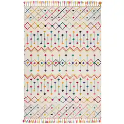 Netto Marken-Discount Moderner Berber-Teppich mit Fransen Arun Gina . 120x170 cm Kadima Design Angebot