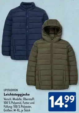 Aldi Süd UP2FASHION Leichtsteppjacke Angebot