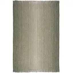 Netto Marken-Discount Luxus Handgewebter Teppich - Jute & Wolle Mix - Weaver. Farbe: Grün, 200x290 cm Kadima Design Angebot