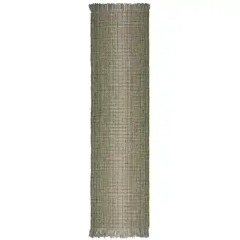 Netto Marken-Discount Luxus Handgewebter Teppich - Jute & Wolle Mix - Weaver. Farbe: Grün, 60x230 cm Kadima Design Angebot
