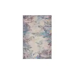 Netto Marken-Discount Maschinenwaschbarer bunter Teppich aus recycelten Fasern - Cray Serie. 200x290 cm Kadima Design Angebot