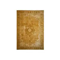 Netto Marken-Discount Vielseitiger Vintage Teppich Coquet Tara. Farbe: Senfgelb, 155x230 cm Kadima Design Angebot