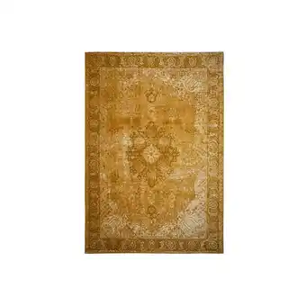 Netto Marken-Discount Vielseitiger Vintage Teppich Coquet Tara. Farbe: Senfgelb, 155x230 cm Kadima Design Angebot