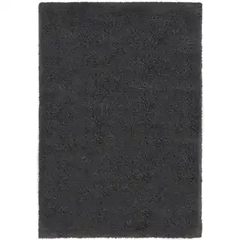 Netto Marken-Discount Strapazierfähiger & Kuscheliger Hochflor-Teppich Lyne. Farbe: Anthrazit, 140x200 cm Kadima Design Angebot