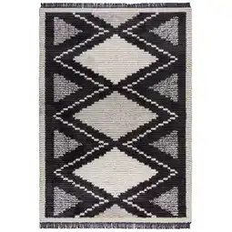 Netto Marken-Discount Eleganter Swale Tess Teppich mit Quasten & Textur - 160x230 cm Kadima Design Angebot