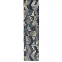 Netto Marken-Discount Stilvoller Esk Luke Teppich in Kühlen Tönen für Moderne Einrichtungen. 60x230 cm Kadima Design Angebot