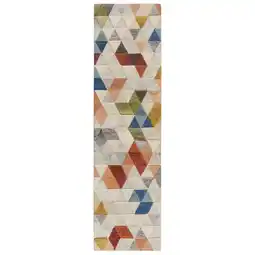 Netto Marken-Discount Moderner Teppich in Lebendigen Farben, mit Rutschfestem Rücken Esk Leo. 60x230 cm Kadima Design Angebot