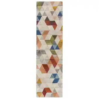 Netto Marken-Discount Moderner Teppich in Lebendigen Farben, mit Rutschfestem Rücken Esk Leo. 60x230 cm Kadima Design Angebot