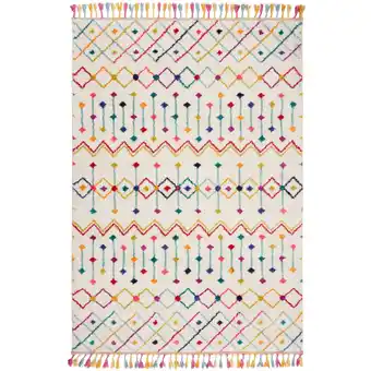 Netto Marken-Discount Moderner Berber-Teppich mit Fransen Arun Gina . 80x150 cm Kadima Design Angebot