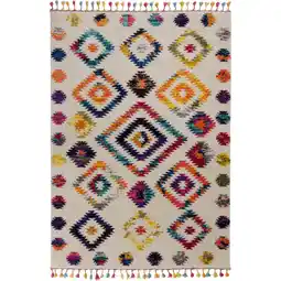 Netto Marken-Discount Bunter Pflegeleichter Teppich Arun Kim im Berber-Stil. 80x150 cm Kadima Design Angebot