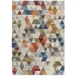 Netto Marken-Discount Moderner Teppich in Lebendigen Farben, mit Rutschfestem Rücken Esk Leo. 120x170 cm Kadima Design Angebot