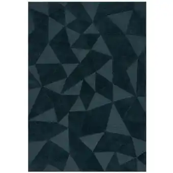 Netto Marken-Discount Luxus-Wollteppich mit Geometrischem Muster - Deben Troy . Farbe: Türkis, 120x170 cm Kadima Design Angebot