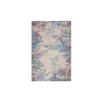 Netto Marken-Discount Maschinenwaschbarer bunter Teppich aus recycelten Fasern - Cray Serie. 80x150 cm Kadima Design Angebot