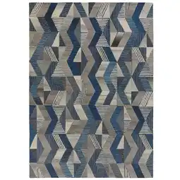 Netto Marken-Discount Stilvoller Esk Luke Teppich in Kühlen Tönen für Moderne Einrichtungen. 200x290 cm Kadima Design Angebot