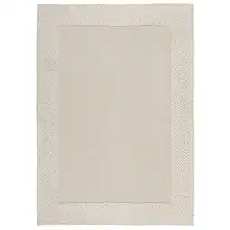 Netto Marken-Discount Exklusiver Wohnzimmerteppich Calder, Wolle-Polyester-Mix, Farbe: Beige, 120x170 cm Kadima Design Angebot