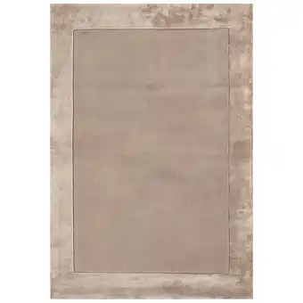 Netto Marken-Discount Wohnteppich Woll-Viskose-Einfassung 200x290 cm Beige Handgefertigt Robust und stilvoll KADIMA DESIGN Angebot