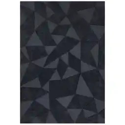 Netto Marken-Discount Luxus-Wollteppich mit Geometrischem Muster - Deben Troy . Farbe: Anthrazit, 200x290 cm Kadima Design Angebot