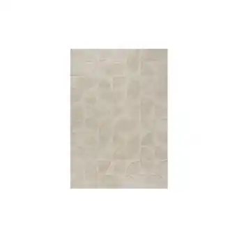 Netto Marken-Discount Naturfarbener Baumwollteppich mit geometrischem Muster, rutschfest, Itchen. 120x170 cm Kadima Design Angebot