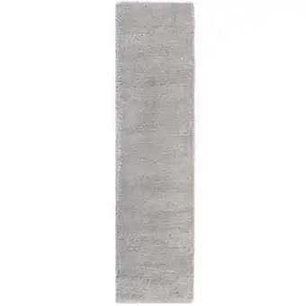 Netto Marken-Discount Strapazierfähiger & Kuscheliger Hochflor-Teppich Lyne. Farbe: Grau, 60x230 cm Kadima Design Angebot