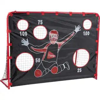 Netto Marken-Discount Hudora Hockeytor Floorballtor mit Torwand Angebot