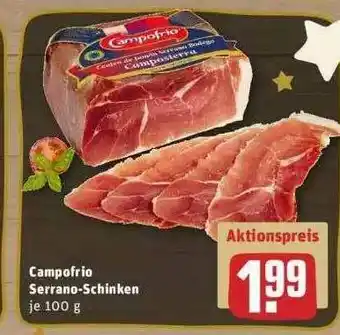 REWE Vampofrio Serrano-schinken Angebot