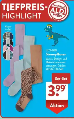 Aldi Süd LILY & DAN Strumpfhosen Angebot