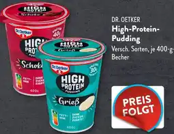 Aldi Süd DR. OETKER High-Protein Pudding Angebot