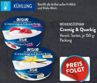 Aldi Süd WEIHENSTEPHAN Cremig & Quarkig Angebot