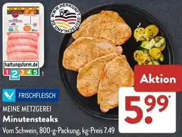 Aldi Süd MEINE METZGEREI Minutensteaks Angebot