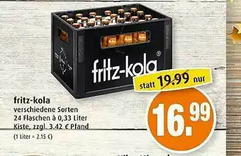 Markant Fritz-kola Angebot