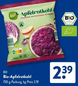 Aldi Süd Bio-Apfelrotkohl Angebot