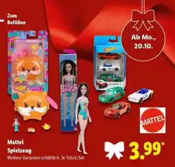 Lidl MATTEL Spielzeug Angebot