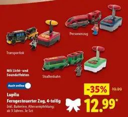 Lidl Lupilu Ferngesteuerter Zug, 4-teilig Angebot