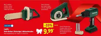 Lidl Lupilu Holz-Ketten-/Kreissäge/-Akkuschrauber Angebot