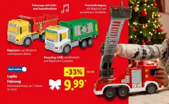 Lidl Lupilu Fahrzeug Angebot
